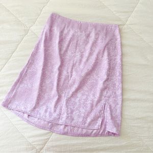 Princess Polly Lilac Floral Mini Skirt